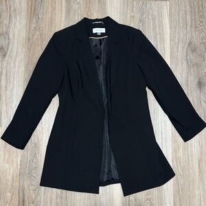 Women’s long black blazer by Calvin Klein size 12